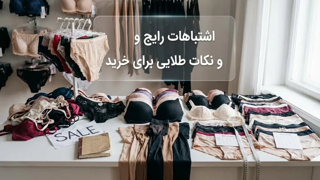 راهنمای جامع انتخاب لباس زیر: سلامت تا اعتماد به نفس اشتباهات رایج و نکات طلایی برای خرید