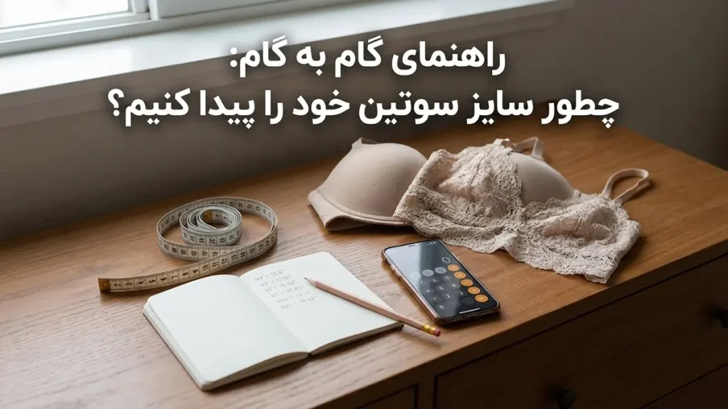 چطور سایز سوتین پیدا کنیم: راهنمای جامع و کاربردی راهنمای گام به گام: چطور سایز سوتین خود را پیدا کنیم؟